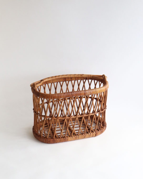 ラタン マガジンラック [生活雑貨とアンティークのオンラインショップ