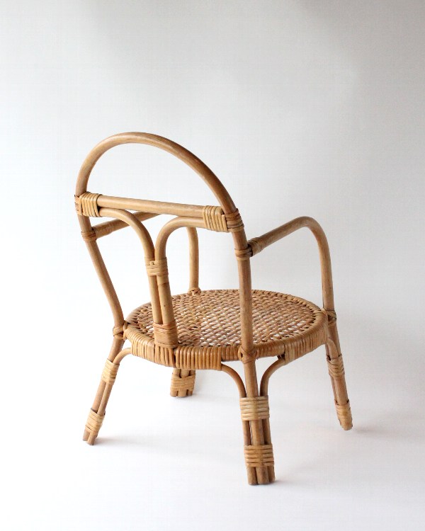 ラタン チャイルドチェア [生活雑貨とアンティークのオンライン