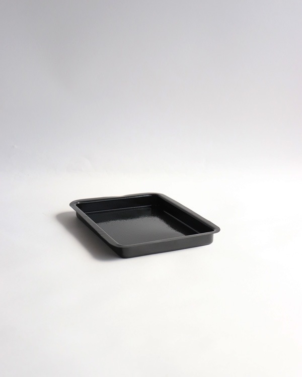 ホーロートレイ M ブラック