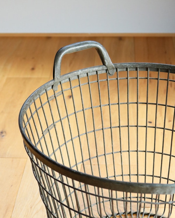 フランススタイル ファームワイヤーバスケット