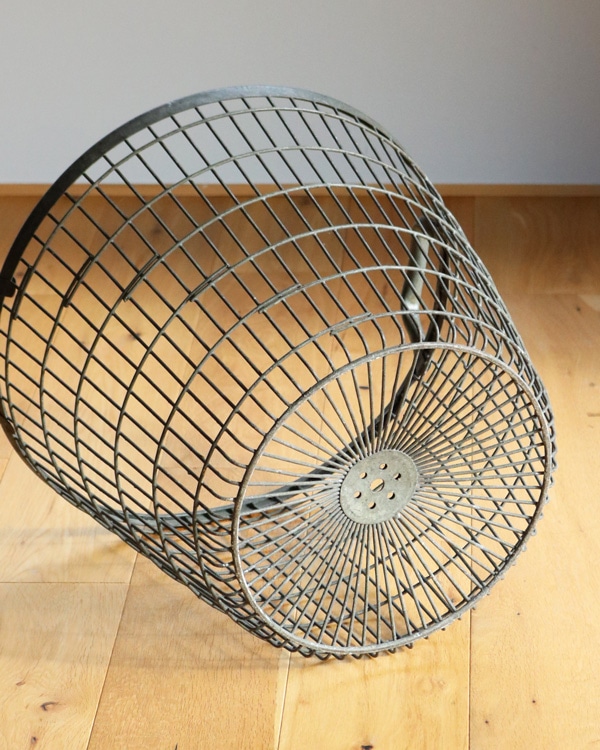 フランススタイル ファームワイヤーバスケット