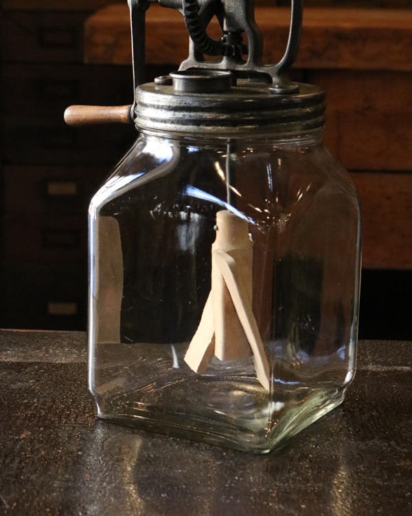 小型バターチャーン アンティーク フランス ヴィンテージ アンティーク バターチャーン[BB-4]