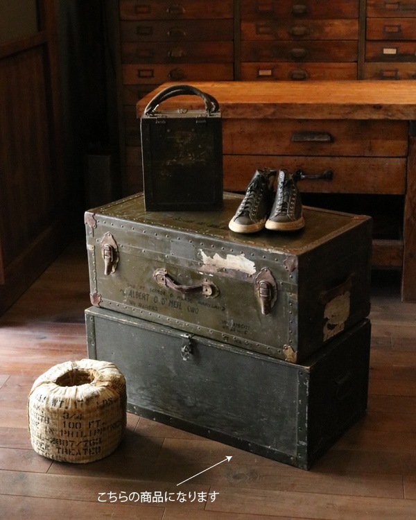 U.S.ARMY フットロッカー[生活雑貨とアンティークのオンライン