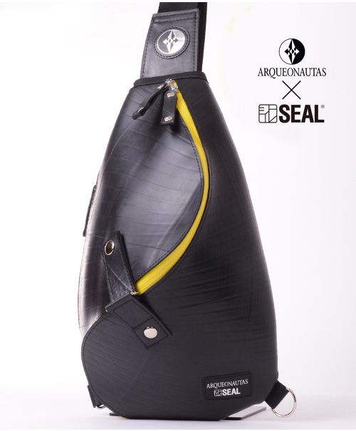 SEAL ワンショルダーバッグ ブラック ワンショルダーバッグspiral ブラックモデル | 日本職人が作る
