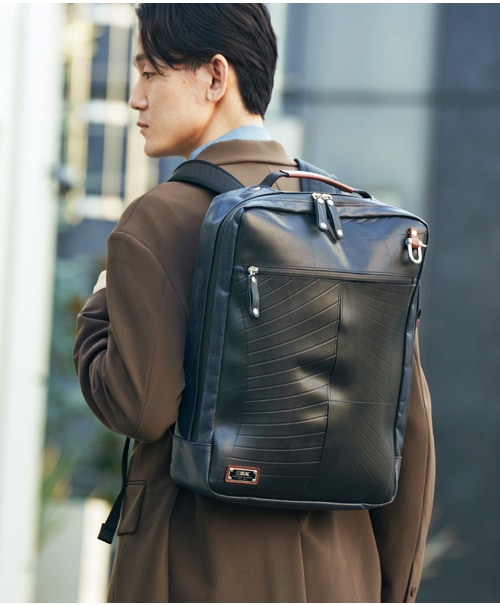 森野帆布 大容量 トートバッグ 2way リュック型 レザー B4収納 000000000404_zdDJwrl.jpg