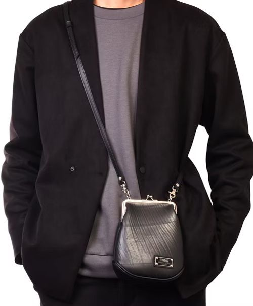 993COACH ショルダーバッグ ブラック キスロックショルダーバッグ | 日本職人が作る防水 メンズ ショルダー