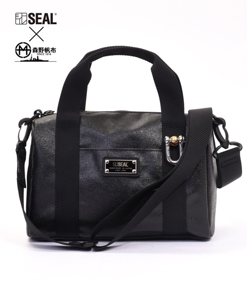 [超美品]SEALx森野帆布ボストンバッグ　ショルダーバッグ 森野帆布コラボ／ミニボストンバッグ | 日本職人が作るメンズ トート