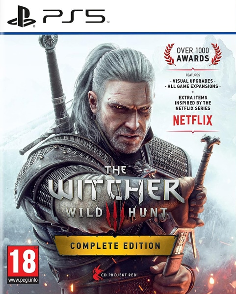 ��ŹƬʻ���(����PS5����)The Witcher 3: Wild Hunt Complete Edition ��EU�ǡ�
