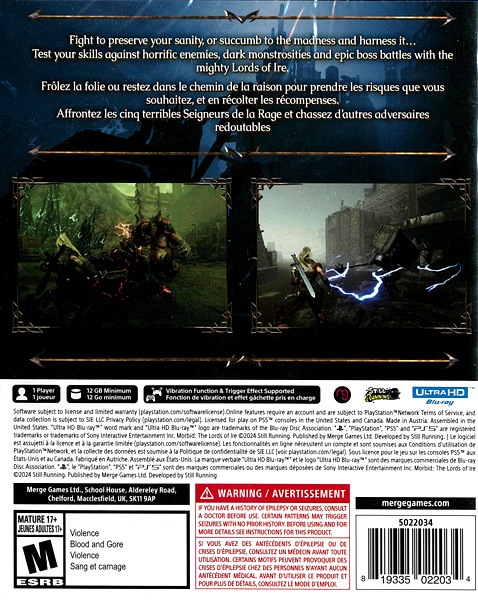 (PS5)Morbid The Lords of Ire ǡ