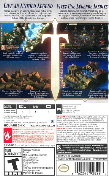 ��ŹƬʻ���(����NS����)FINAL FANTASY TACTICS - The Ivalice Chronicles - �������ǡ�