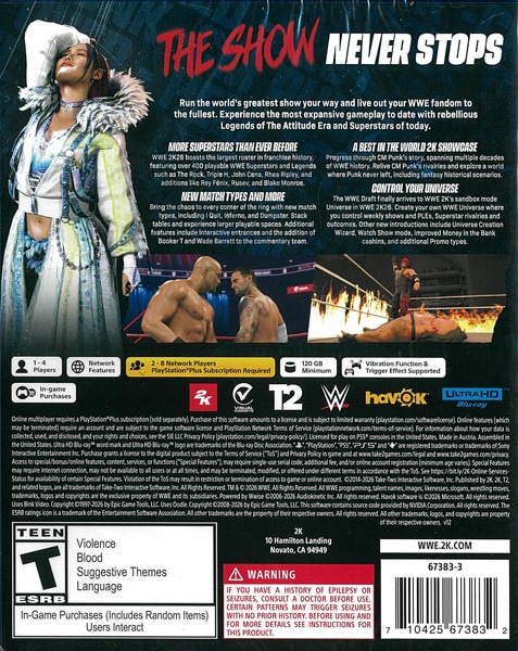 (����PS5����)WWE 2K26 �������ǡ�