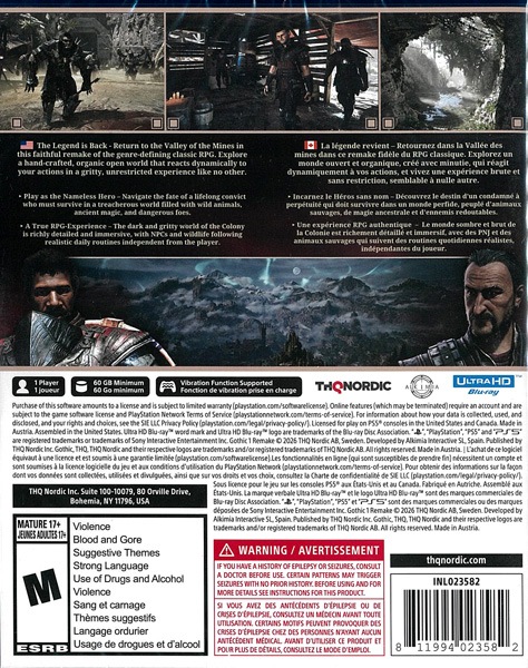 (����PS5����)Gothic 1 Remake �������ǡ�