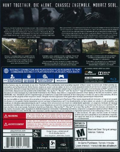 (PS4)Hunt: Showdown ǡ