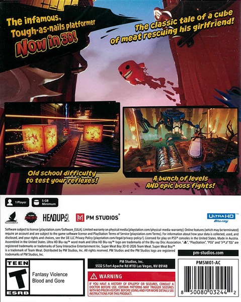 ��ŹƬʻ���(����PS5����)Super Meat Boy 3D �������ǡ�