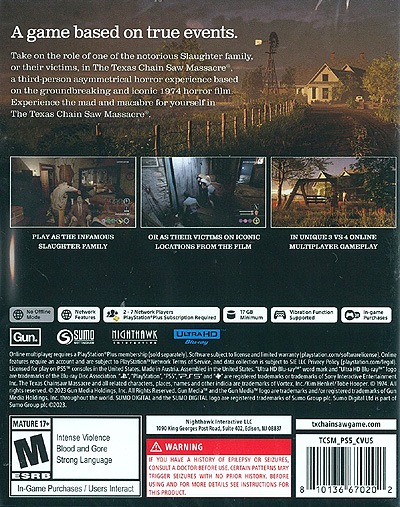 (PS5)The Texas Chain Saw Massacre ǡ