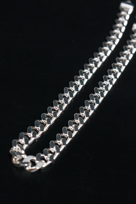 予約制】FLAT LINK喜平シルバー925ネックレス（55cm｜12mm