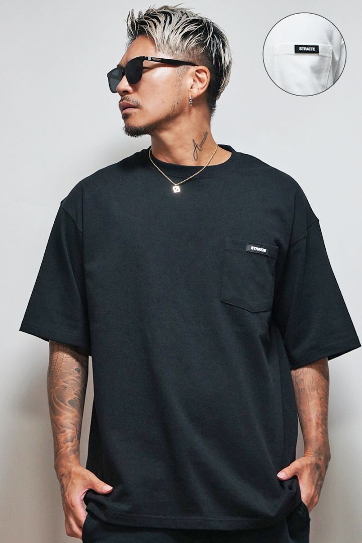 ブランベール サスペンダーロゴTシャツ MALIBUブラック 38 SKY MARINE Tシャツ(ブラック) | SKY MARINE.SHOP