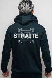 ラバーワッペンドライスエットZIPパーカー【予約制】[STRAITE]