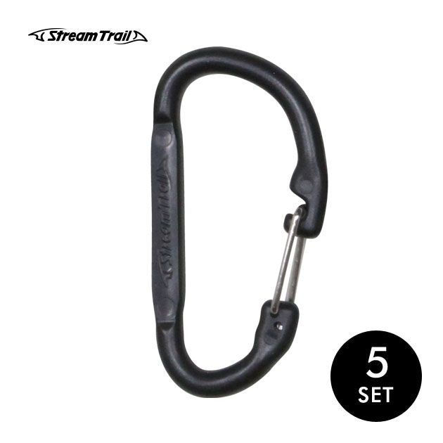 CARABINER BLACK(����ӥʥ֥�å�)