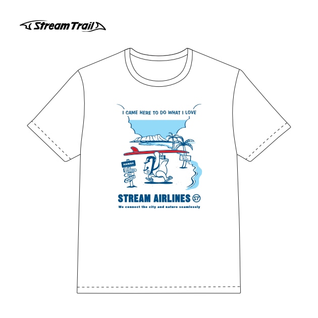 STREAM AIRLINES Surf�ʥ��ȥ꡼�� �����饤�� �����ա�T�����
