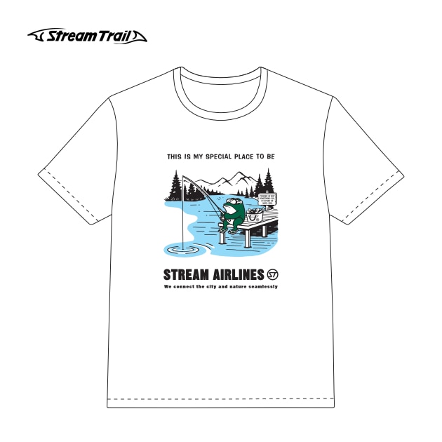 STREAM AIRLINES Fishing�ʥ��ȥ꡼�� �����饤�� �ե��å��󥰡�T�����