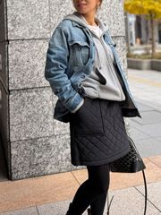 ST. ROONEYセントルーニーキルティングサロペットキルティングジャンスカ 小柄さんのためのサロペット｜キルティングサロペット | サロペット