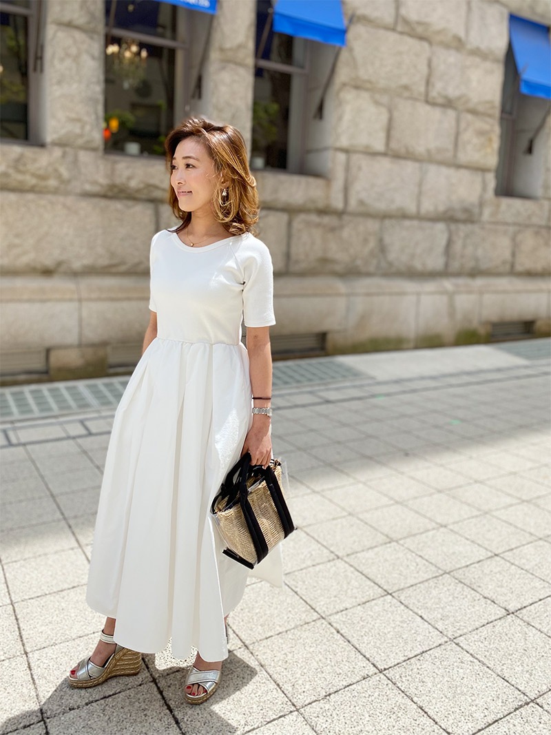 卸し売り購入 新品タグ付き St Rooney リブ切替フレアワンピース ロングワンピース マキシワンピース Www Jadroasocijacija Org Mk