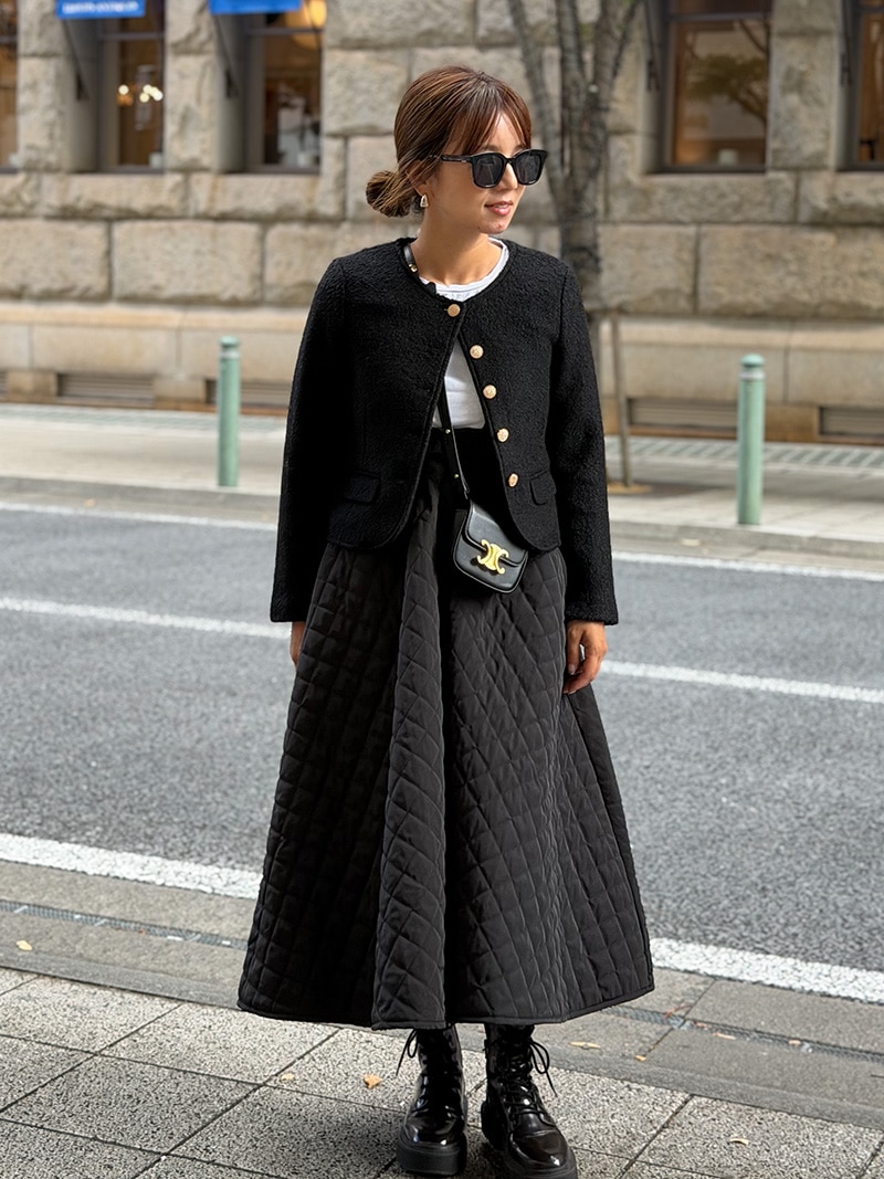 小柄さんのためのサロペット｜キルティングサロペット | サロペット