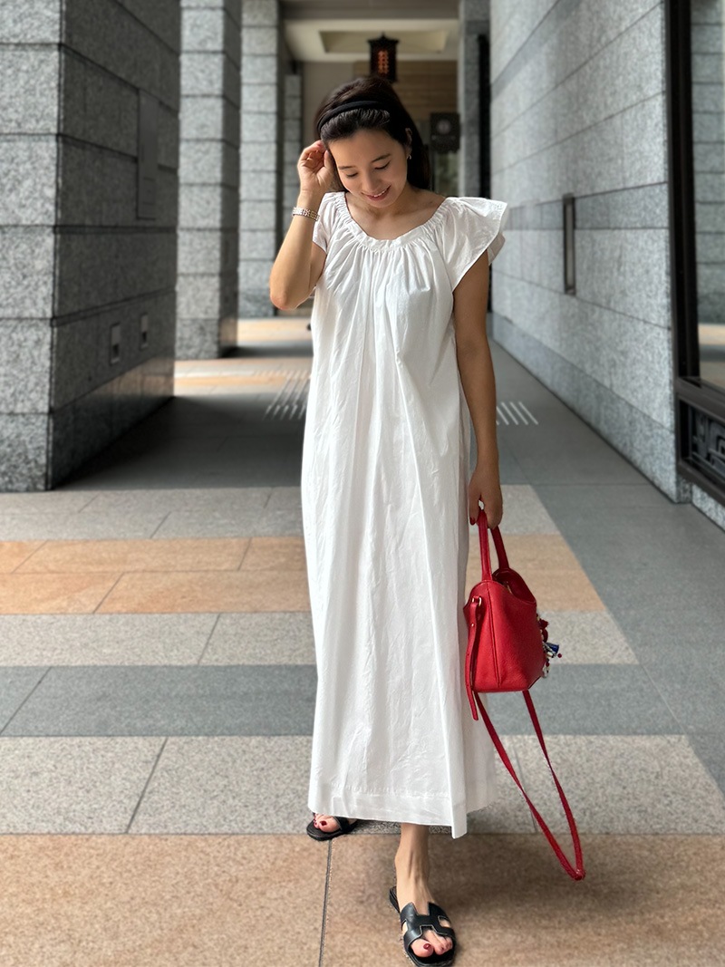 2wayタイプのリゾート系ワンピ｜2Wayオフショルドレス