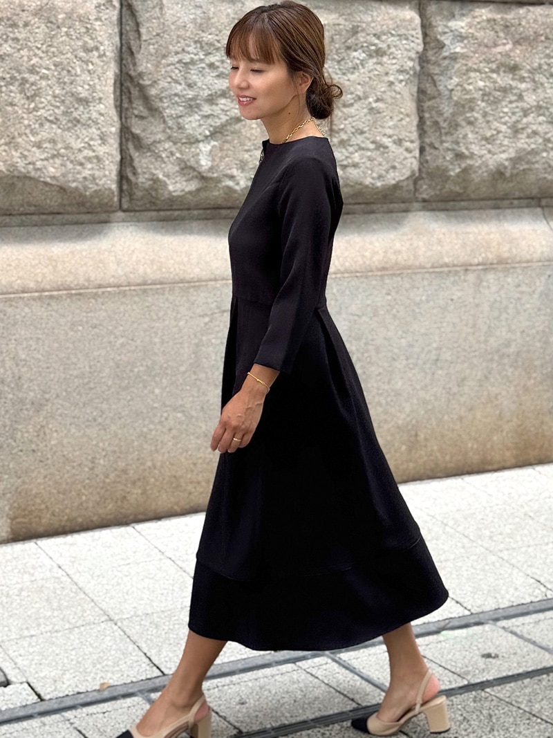 ルネ　ブラックワンピース ワンピース