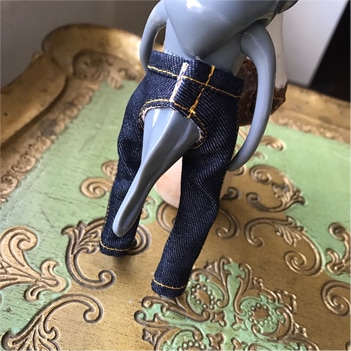 おたまじゃくし人用デニム