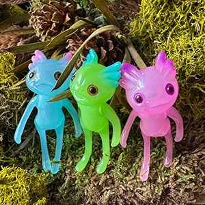 限定フォーチュンワンダフレンド ウーパールーパーの赤ちゃん 