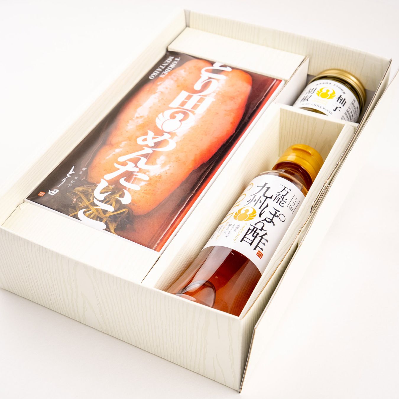 博多名物3点セット | 調味料・スープ・鶏肉 | 【公式】とり田｜博多