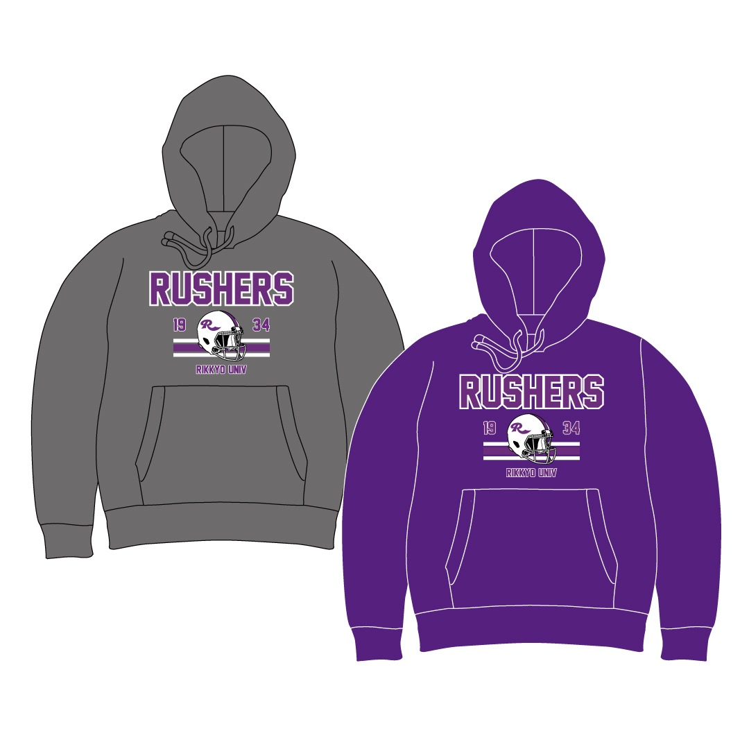 立教大学ラッシャーズ クラシックパーカー