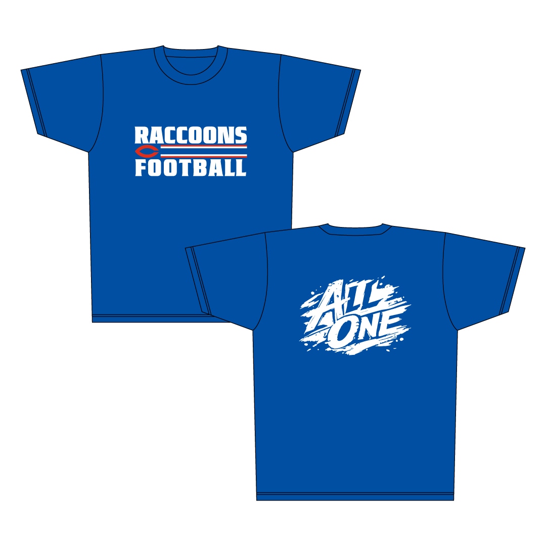中央大学RACCOONS ALL ONE Tシャツ