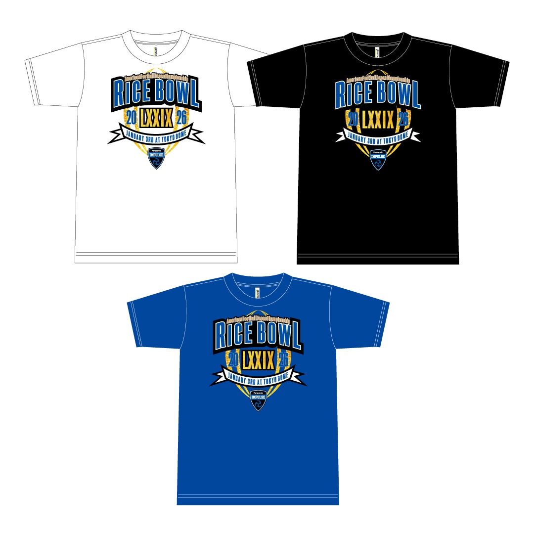 79th RB 大会記念 パナソニックインパルス 5,6oz コットンTシャツ