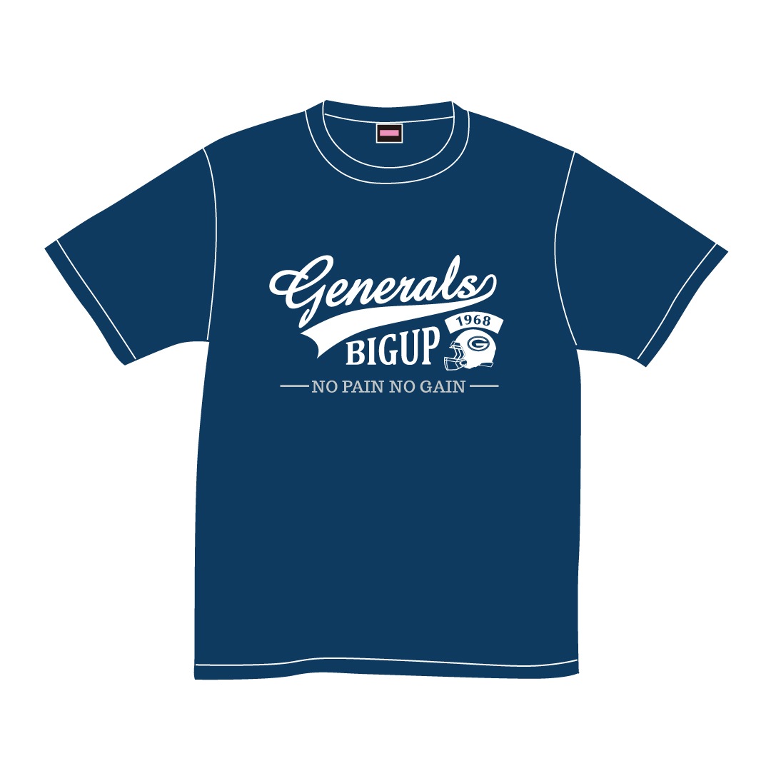 学習院大学ジェネラルズ ドライTシャツ