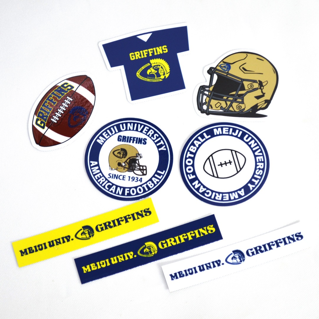 明治大学グリフィンズ フルカラーステッカー