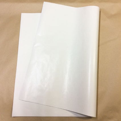 A4サイズ　純白ロール紙　包装紙　バラ売り 紙の広場】【特価品】純白ロール紙 34.5kg （並口）1／2サイズ500
