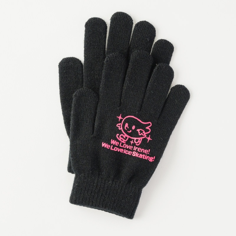 ����������(���ߥԥ�) Irene gloves (Black��Pink)