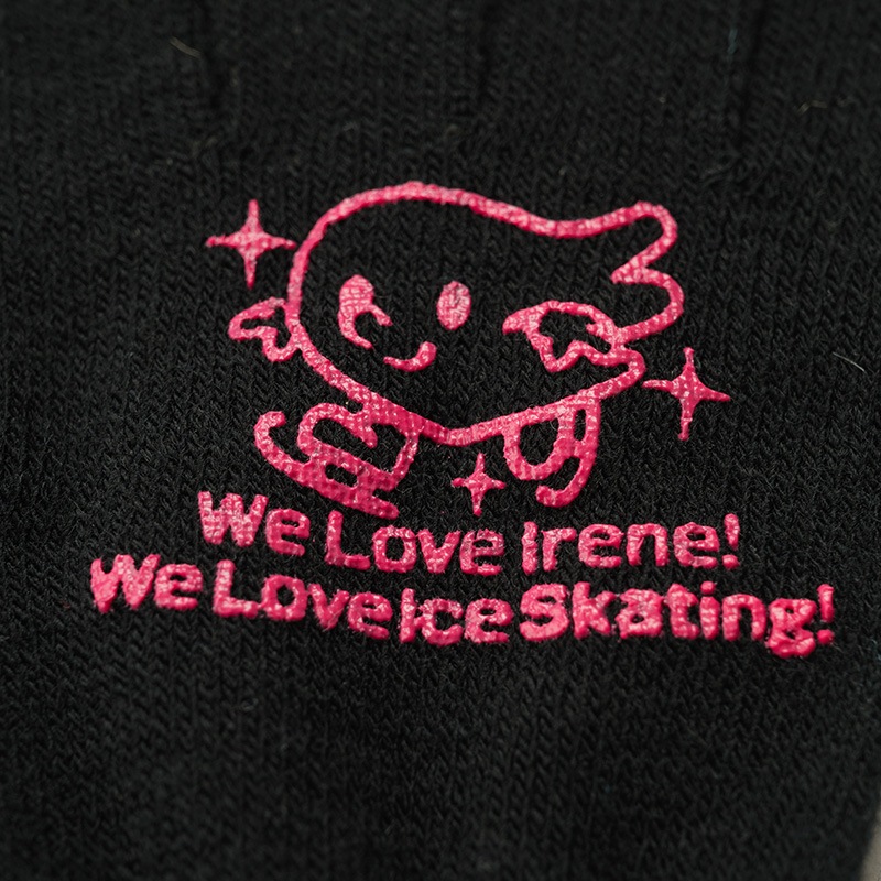 ����������(���ߥԥ�) Irene gloves (Black��Pink)