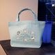 �������ߤ������Υ����ȡ���  Irene Light blue lunch tote bag