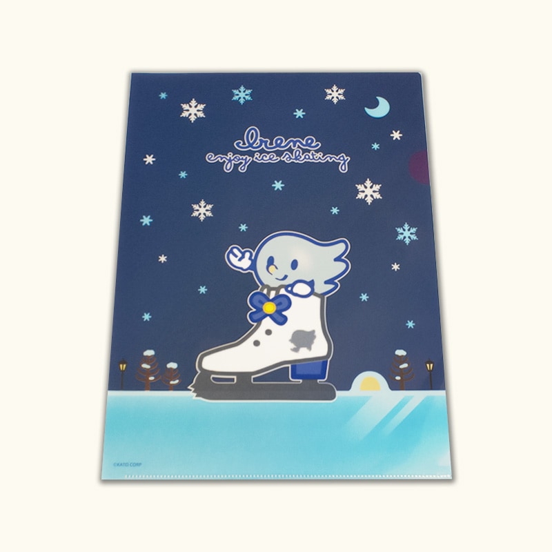 ȥ󥸥ꥢե A4 Irene clear file folder
