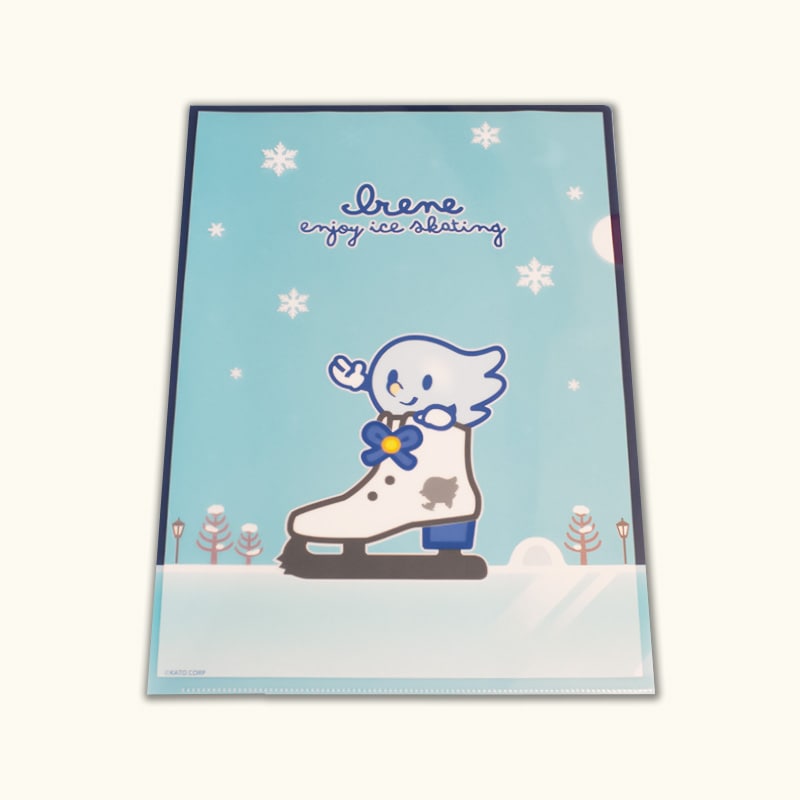 ȥ󥸥ꥢե A4 Irene clear file folder