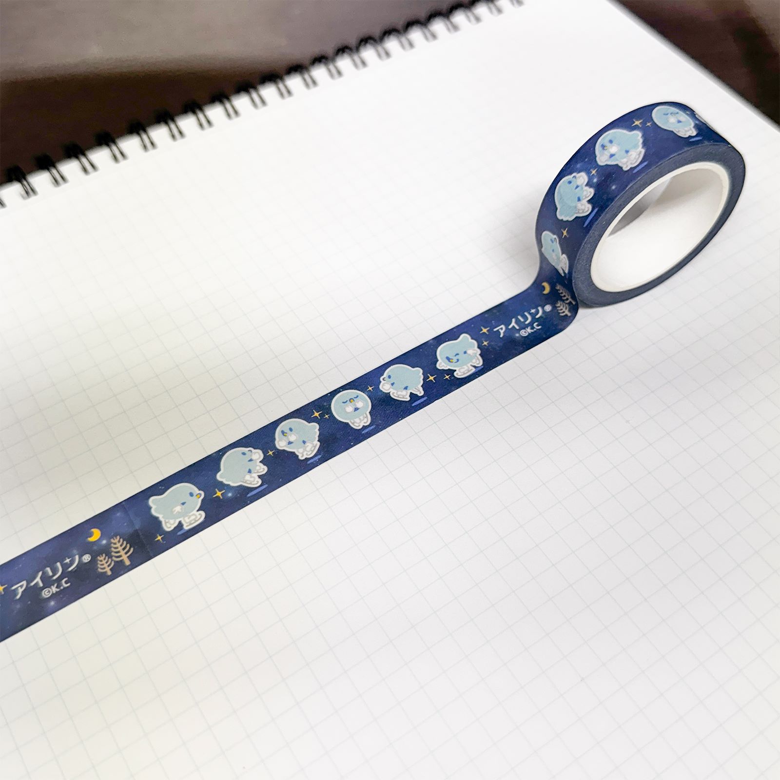 �������ޥ����󥰥ơ��� (�������른����)��Irene masking tape (Axel jump)