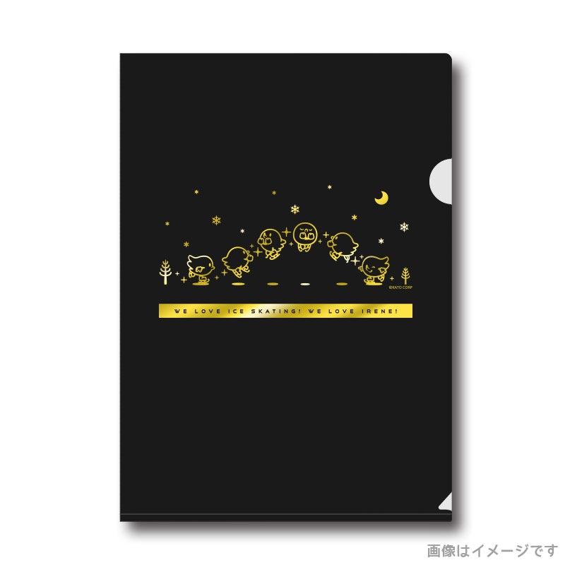 アイリンクリアファイル(アクセルジャンプ)A4サイズ Irene clear file folder (Axel jump)