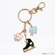 2Way(饤ȥȡ Irene 2Way keychain(Light Rose Stone )