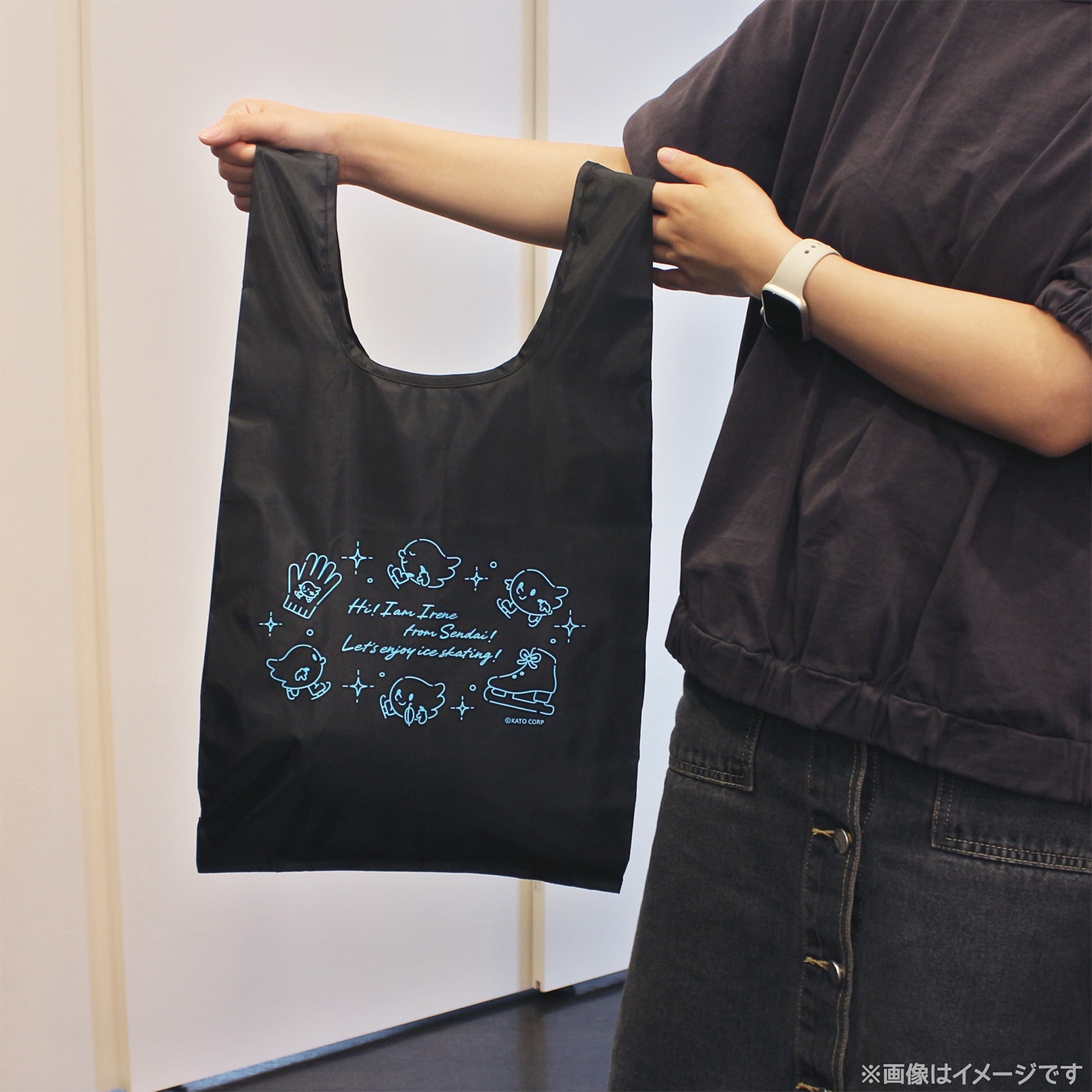 ݡĤХåʹxġ Irene Eco bag black&blue