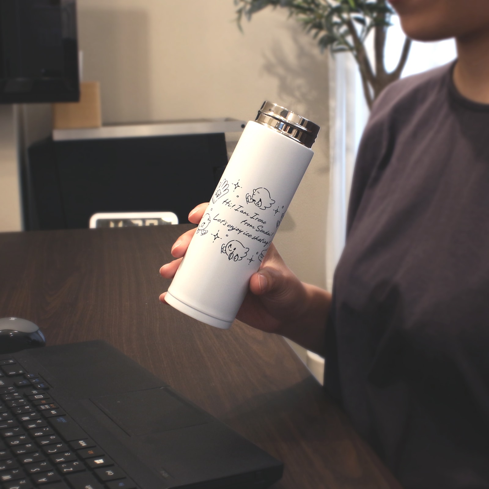 򤤥ƥ쥹ܥȥ롡Irene stainless bottle (white)