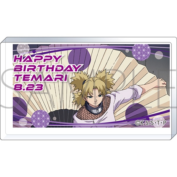 NARUTO－ナルト－ 疾風伝　アクリルブロック TEMARI2024　テマリA